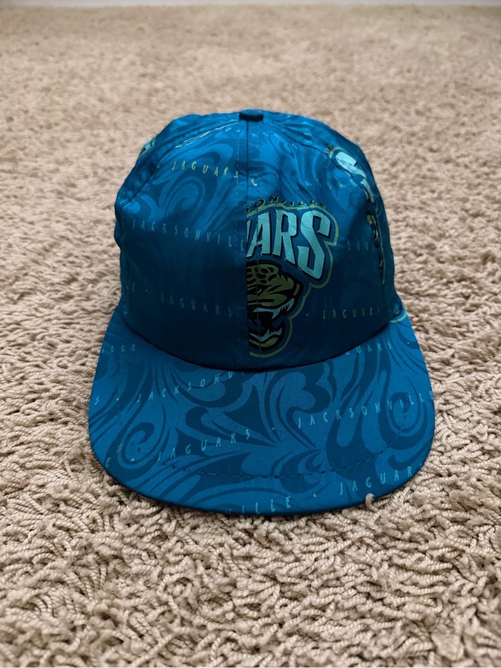 Vintage 90s Jacksonville Jaguars Promoves Silk Adjustable Women’s Hat RARE